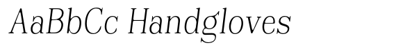 Reigans Soft Extra Light Semi Condensed Italic image