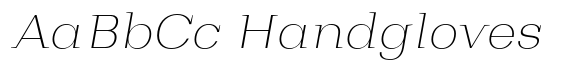 Bodrum Style 11 Thin Italic image