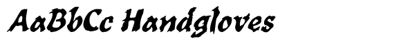 WILD1 Toxia Italic font sample