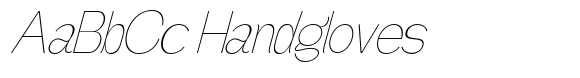 Gathia Sans  Slant Thin image
