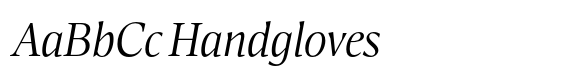 Antonia H1 Regular Italic image