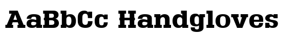 Montrex Slab Bold Expanded High Display image