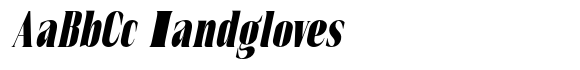 Aplenty Bold Ultra Condensed Italic image