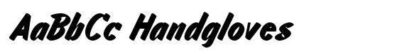 Markflat Extra Bold Italic image