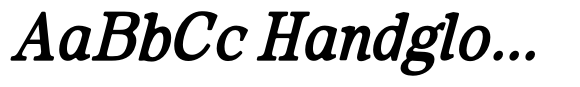 Gulder Radeon SfCn SemiCondensed Italic image