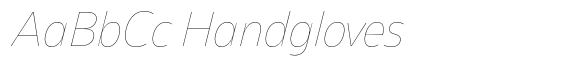Asgard Thin Italic image