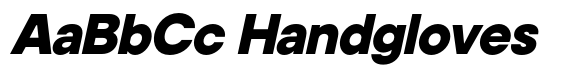 Noverion Sans Black Slanted image