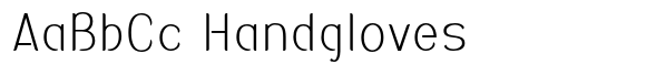 Sadigu Thin font sample