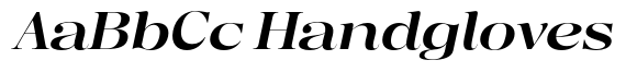 Regaris Plain Bold Semi Expanded Italic image