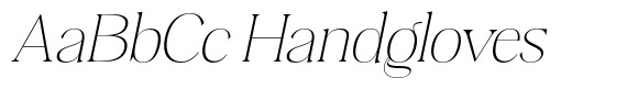 Plakent Thin Italic Semi Expanded image