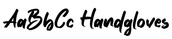 Rechaletto font sample