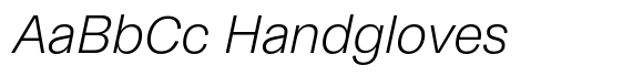 Kern Standard Light Italic image