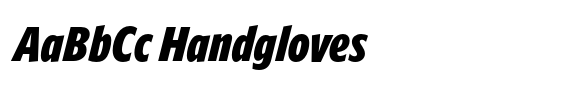 Forley Display Compressed Black Italic image
