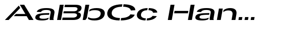 Dean Stencil Normal Dean Stencil Wide SemiBold Italic image
