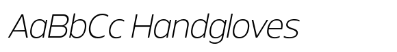 Mava MotionEV Extra Light Italic image