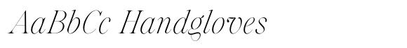 Voxas Display Extra Light Italic image