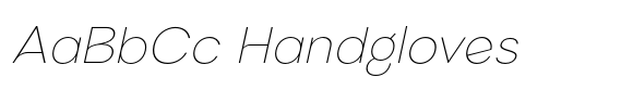 Bigota Thin Italic image
