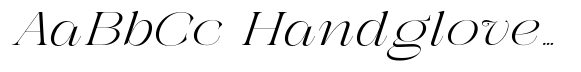 Galdertin Charetam Italic Expanded Italic image
