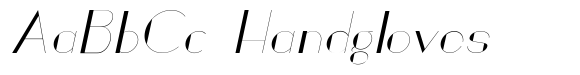 Loreen Hollywood Sans Italic image