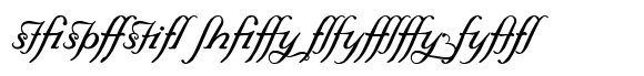 Elegeion Script Ligatures image