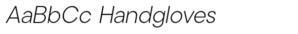 Cavren Sans Extra Light Slanted image