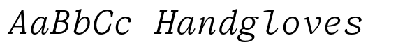 Mesagni Mono Regular Italic image