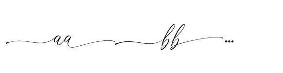 Opera Signature Script Swash image