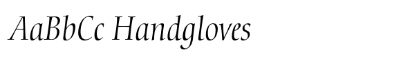 Nofret Pro Light Italic image