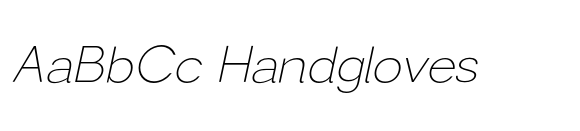 Modern Sans Extra Light Oblique image