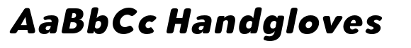 Aukim II Rounded Extra Bold Italic image