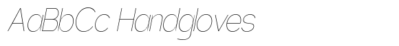 Gentano Athiroen  Sans Thin Semi Condensed Slanted image