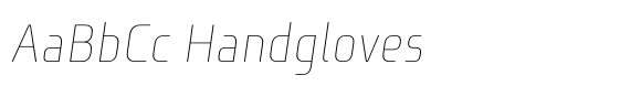 Niks Thin Italic image