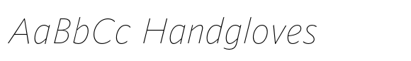 Forley Thin Italic image