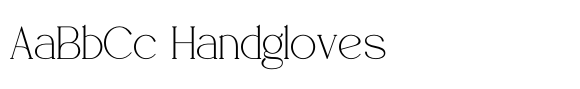 Glica Qidvers Regular font sample