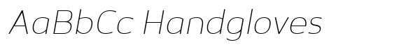 Galimer Thin Italic image