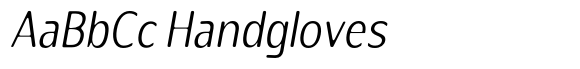 Relastig Soft ExtraLight SemiCondensed Italic image