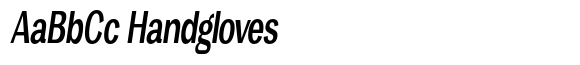 Vegora Bold Extra Condensed Slant image