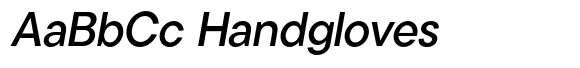 Cavren Sans Medium Slanted image