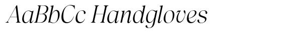 Lah Kagok Light Italic font sample