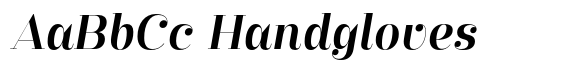 Wannagam Semi Bold Italic font sample