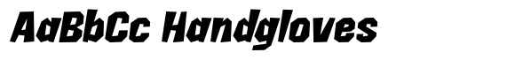 FX Wadag Black Italic image