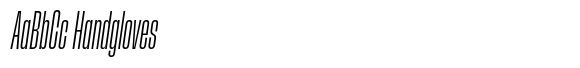 Herokid Italic Extra Light Ultra Condensed image
