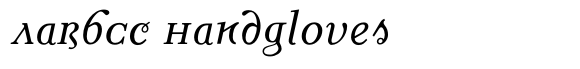 Brogue Italic image