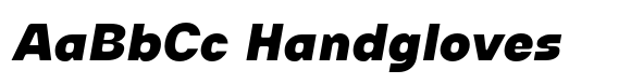 Gloxy HeavyItalics image