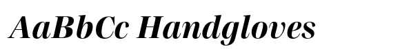 Madigan Text Bold Italic image