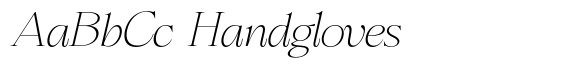 Bigdora Thin Expanded Italic image