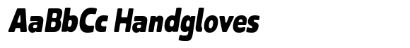 Paquero Soft Bold Condensed Italic image