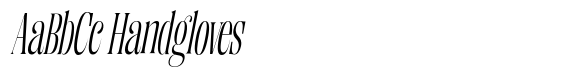Enigera Extra Condensed Italic image