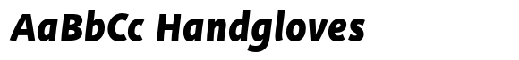 Deva Ideal Bold Italic image