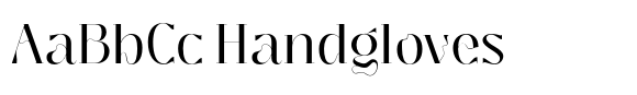 Segina Display Regular font sample